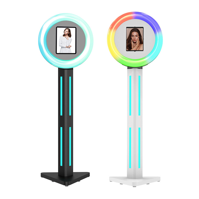 Stand-up Bluetooth Color Light Triangular iPad Photo Booth